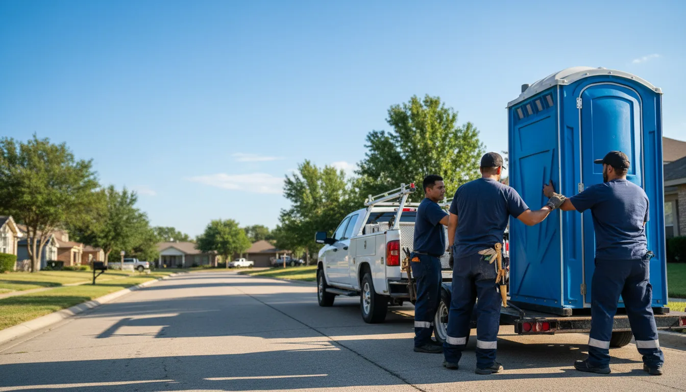Portable Toilet Rental in Chesterville, OH near me